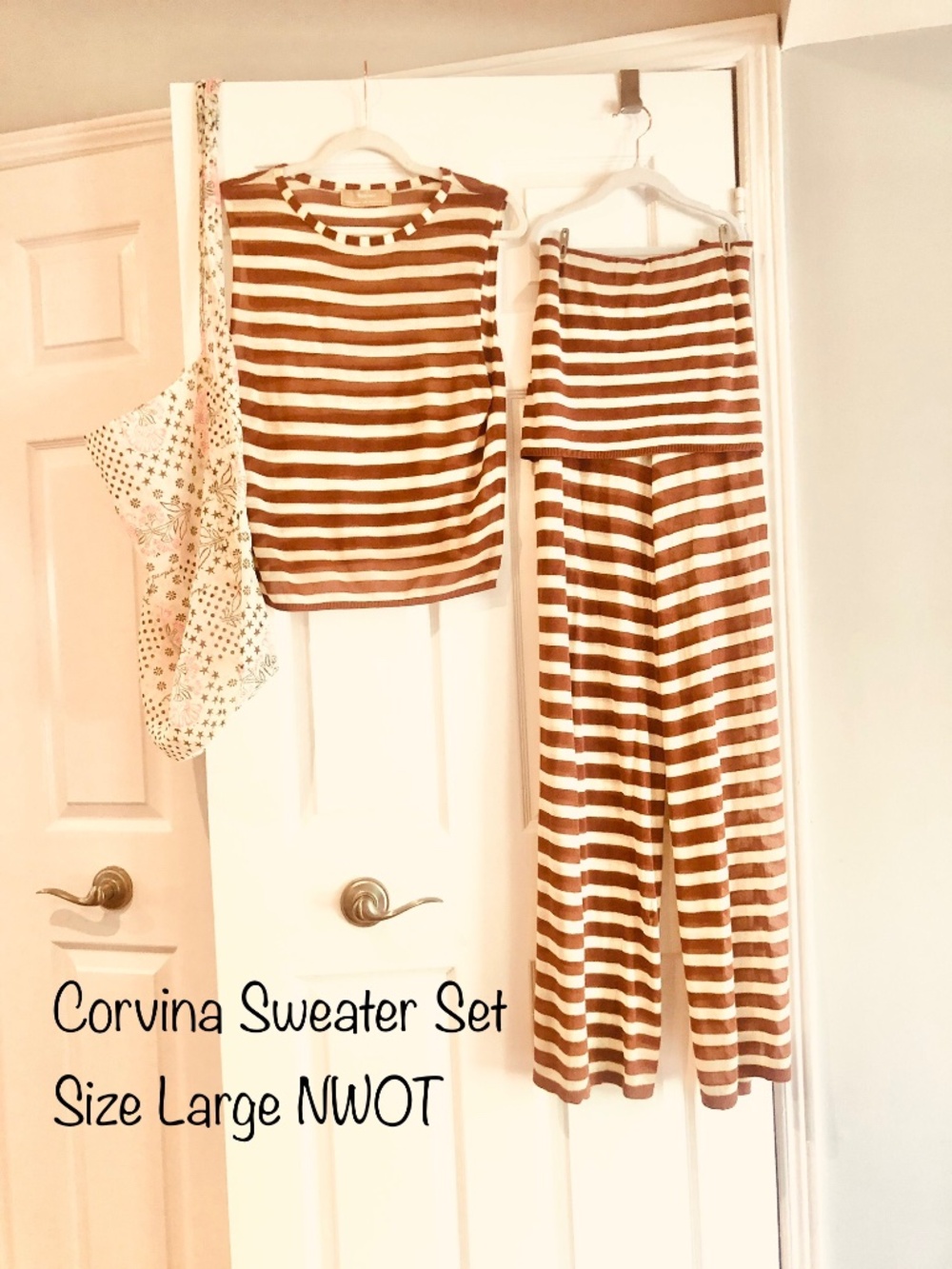 Free People Corvina Sweater Set Size Large